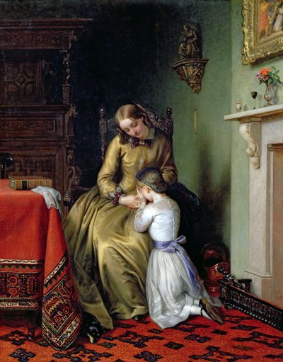 Heure de prière, 1854 - Charles West Cope